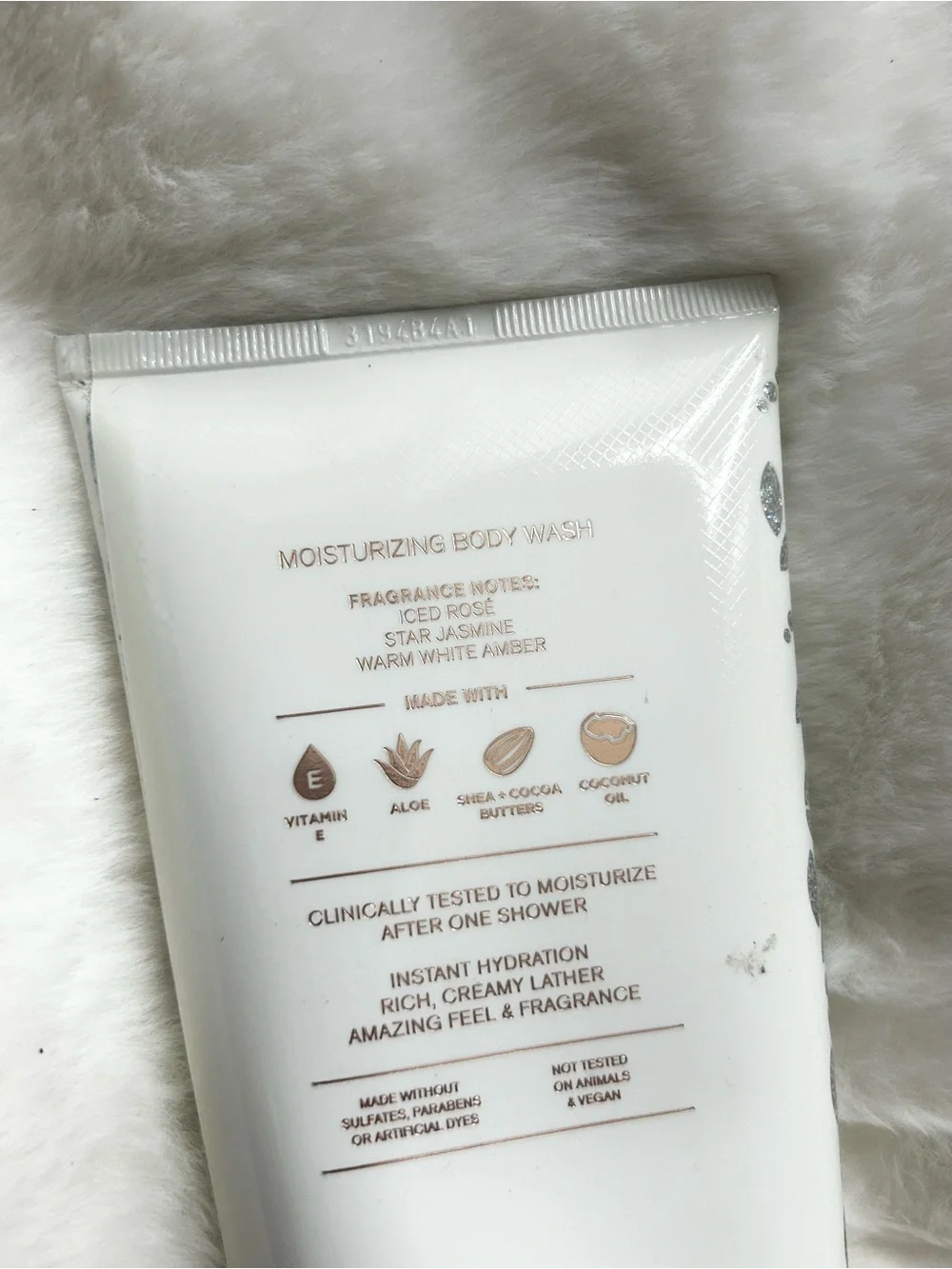 Bath & Body Works Pure Wonder Moisturizing Body Wash - White & Silver